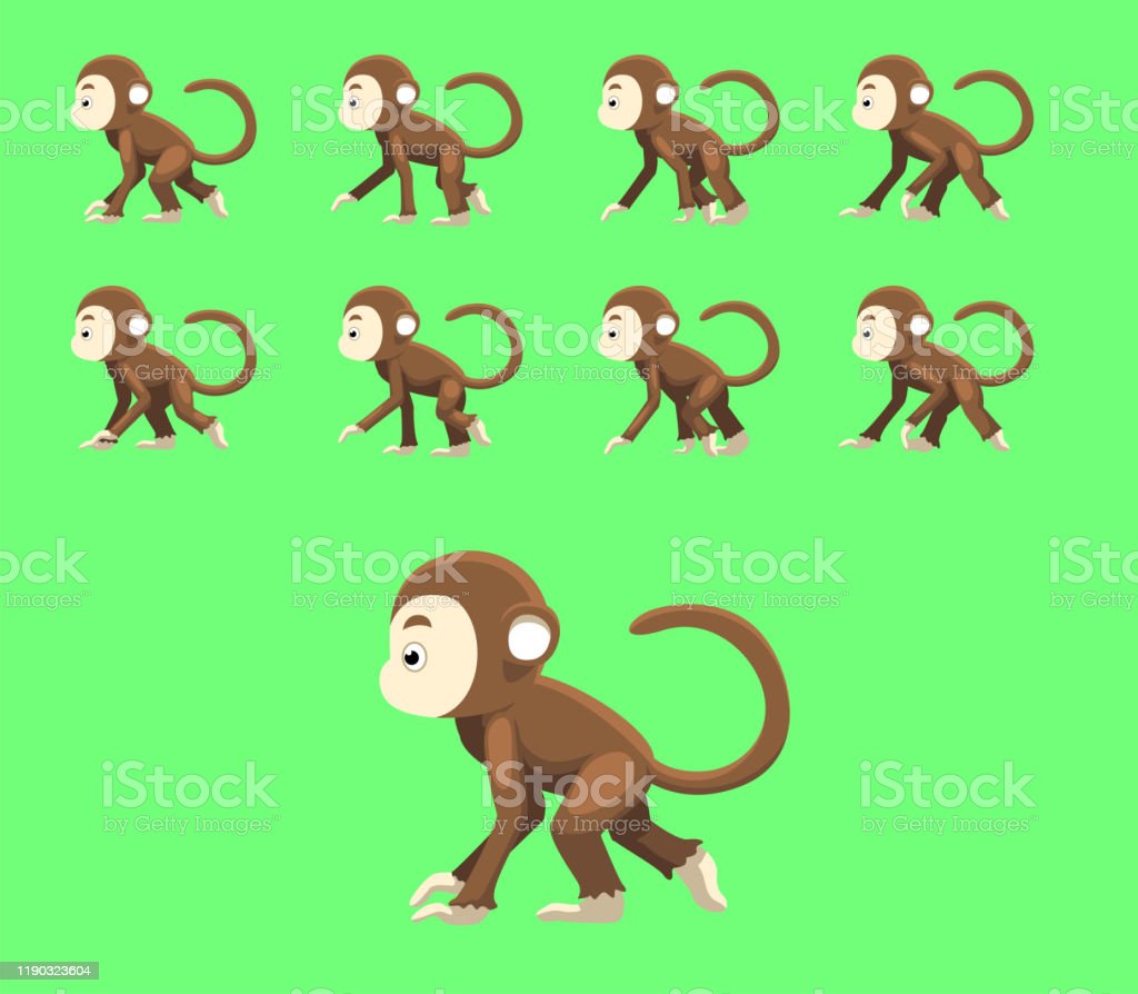 Detail Monkey Animation Cute Nomer 42