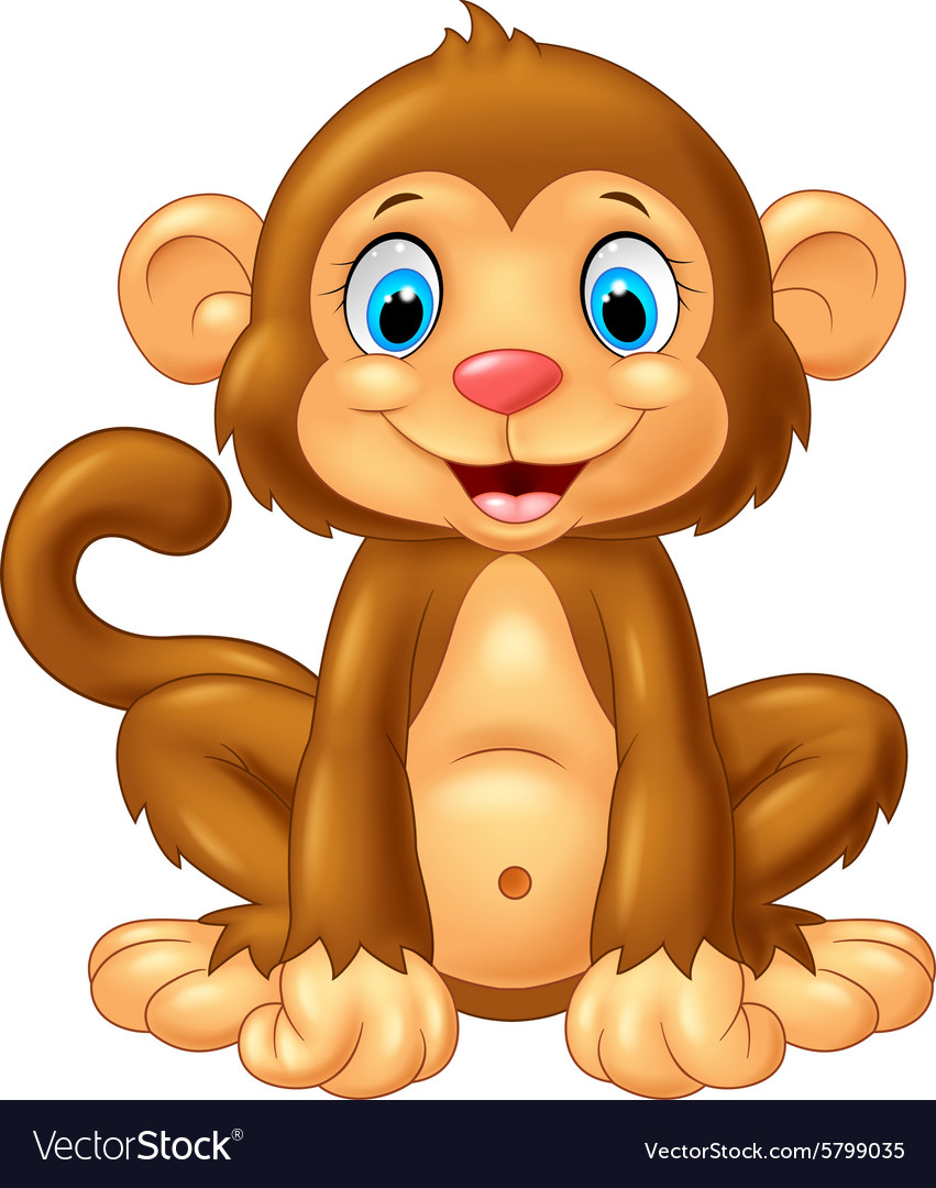 Detail Monkey Animation Cute Nomer 48