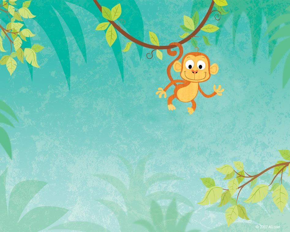 Detail Monkey Background Image Nomer 27