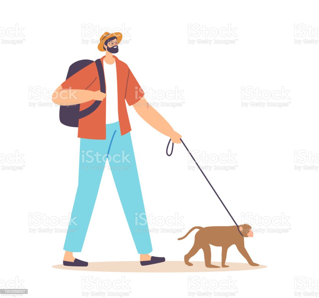 Detail Monkey Backpack Leash Nomer 42