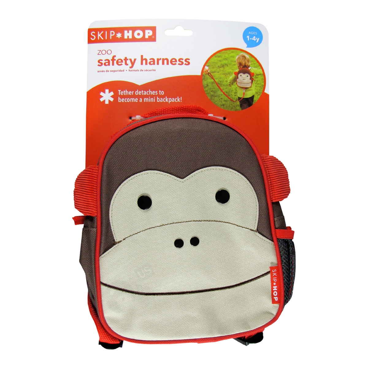 Detail Monkey Backpack Leash Nomer 48