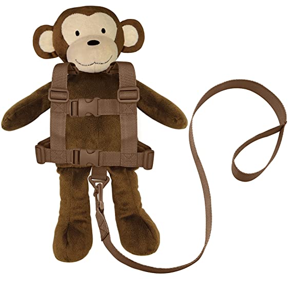 Detail Monkey Backpack With Leash Nomer 2