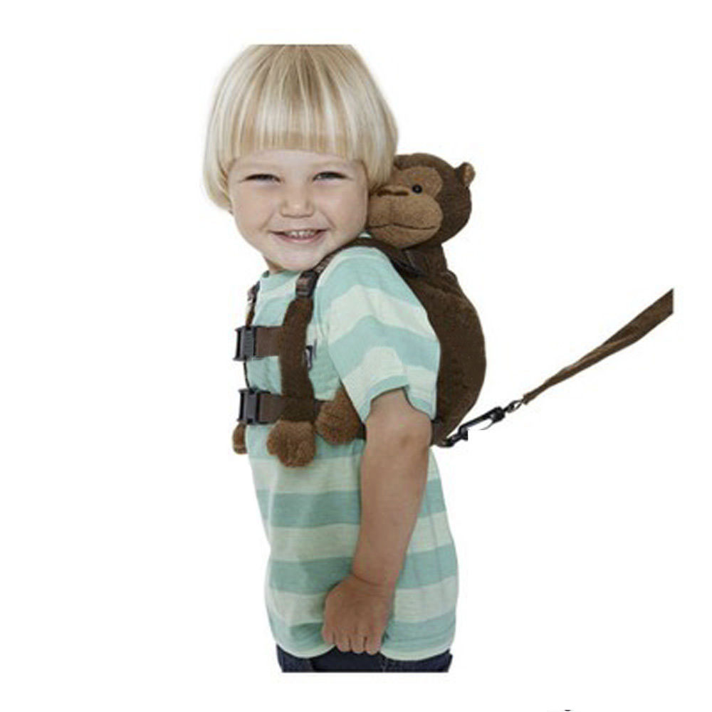 Detail Monkey Backpack With Leash Nomer 4