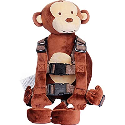 Detail Monkey Backpack With Leash Nomer 35