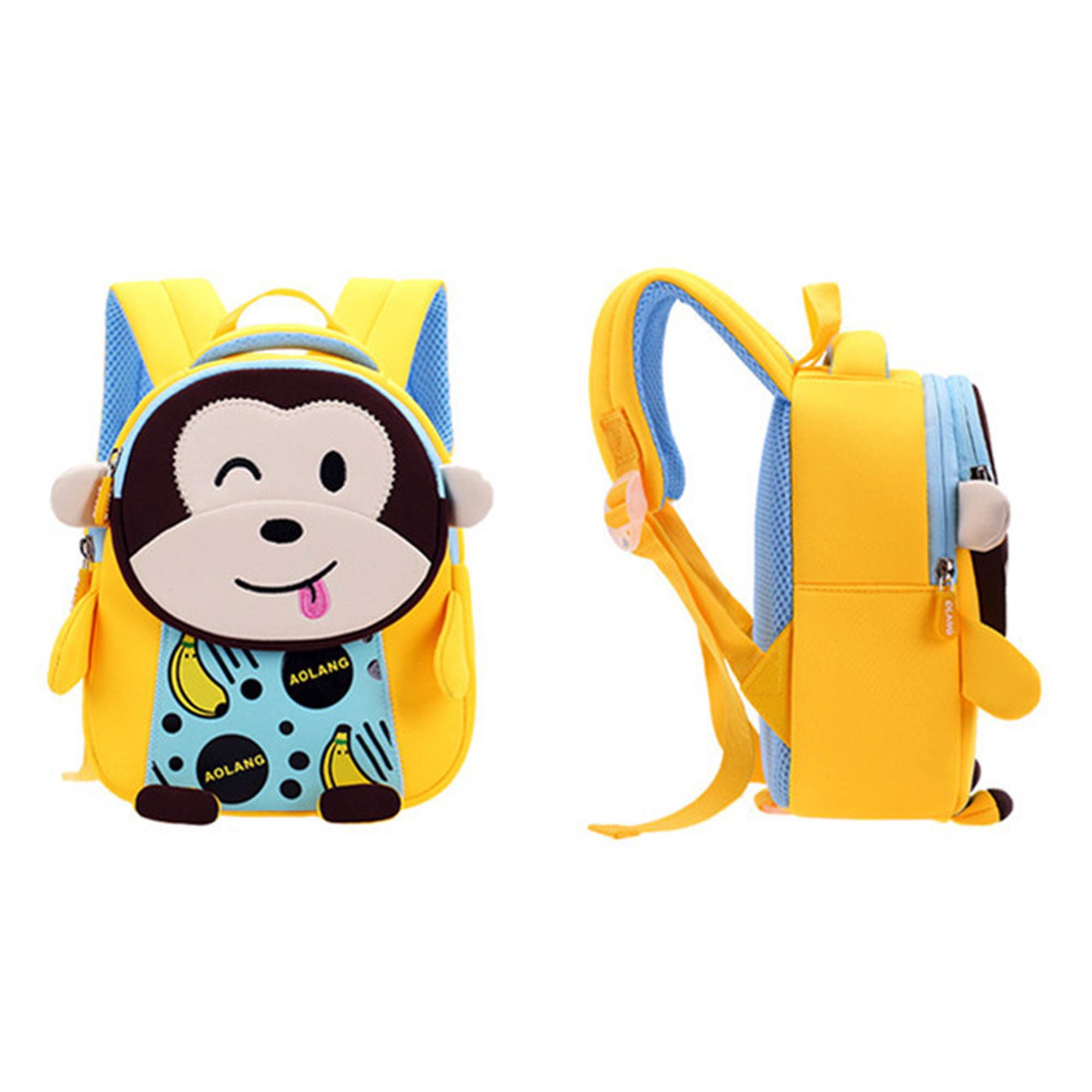Detail Monkey Backpack With Leash Nomer 52