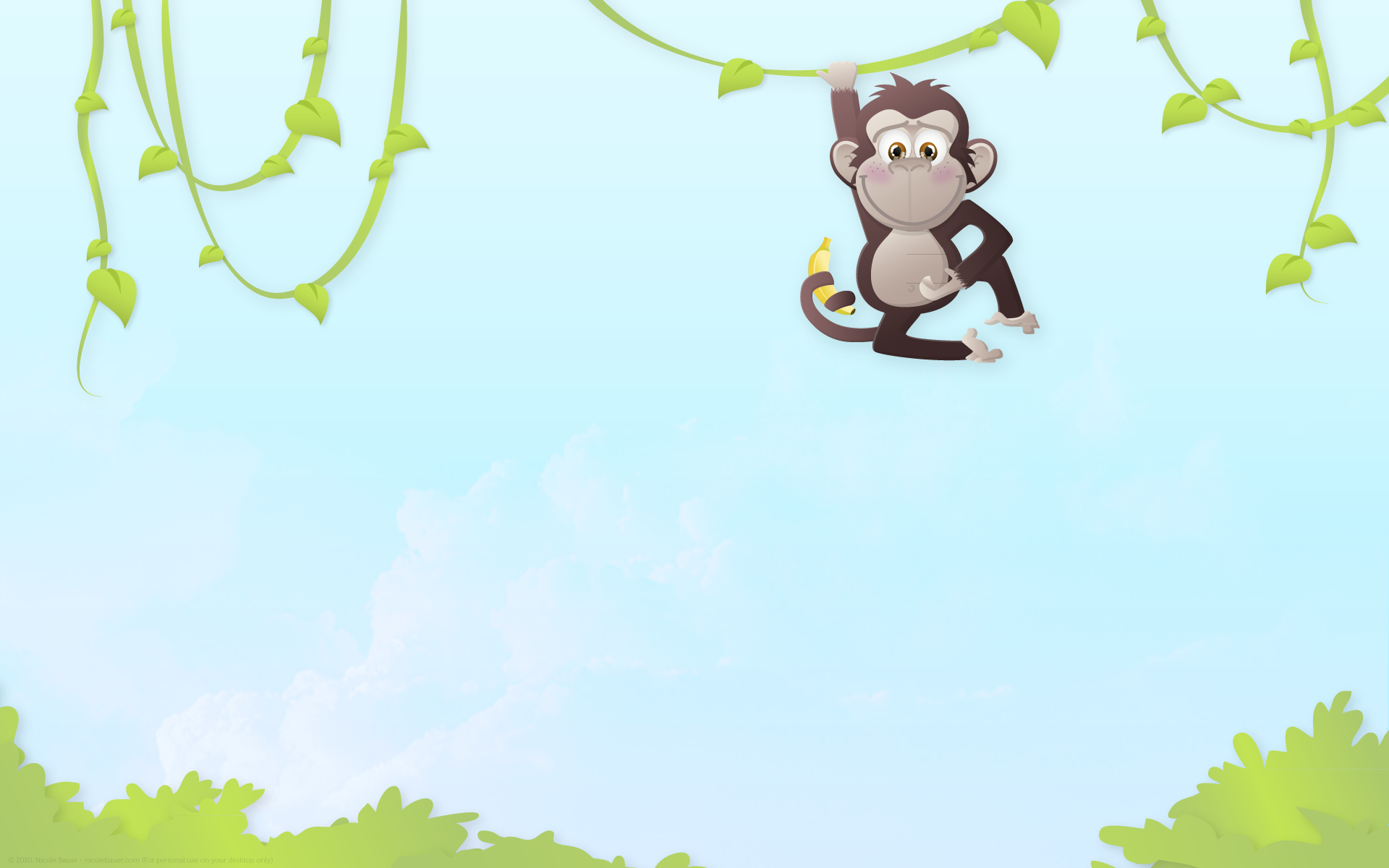 Detail Monkey Cartoon Wallpaper Nomer 20