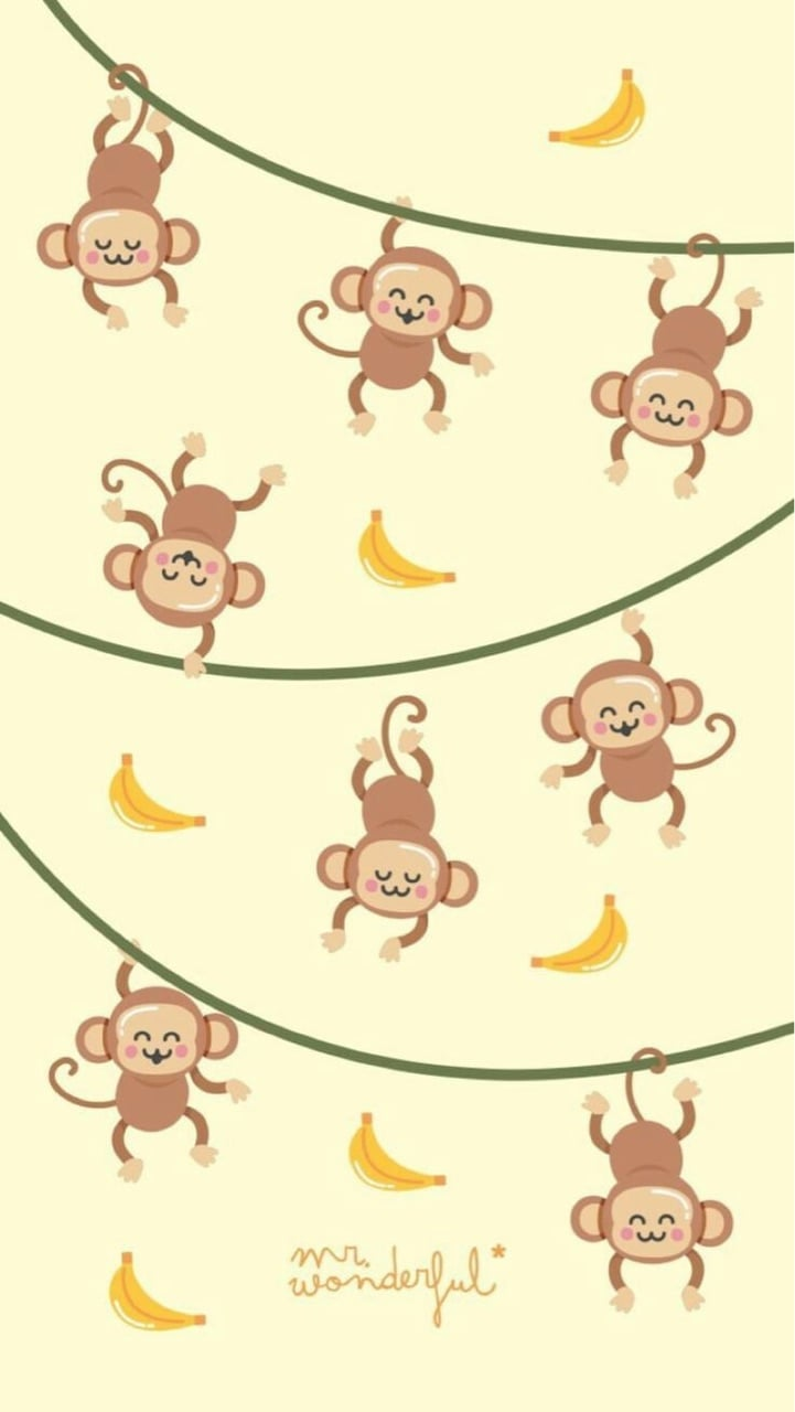 Detail Monkey Cartoon Wallpaper Nomer 24