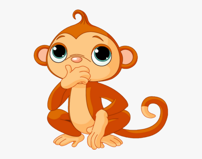 Detail Monkey Clipart Transparent Background Nomer 10