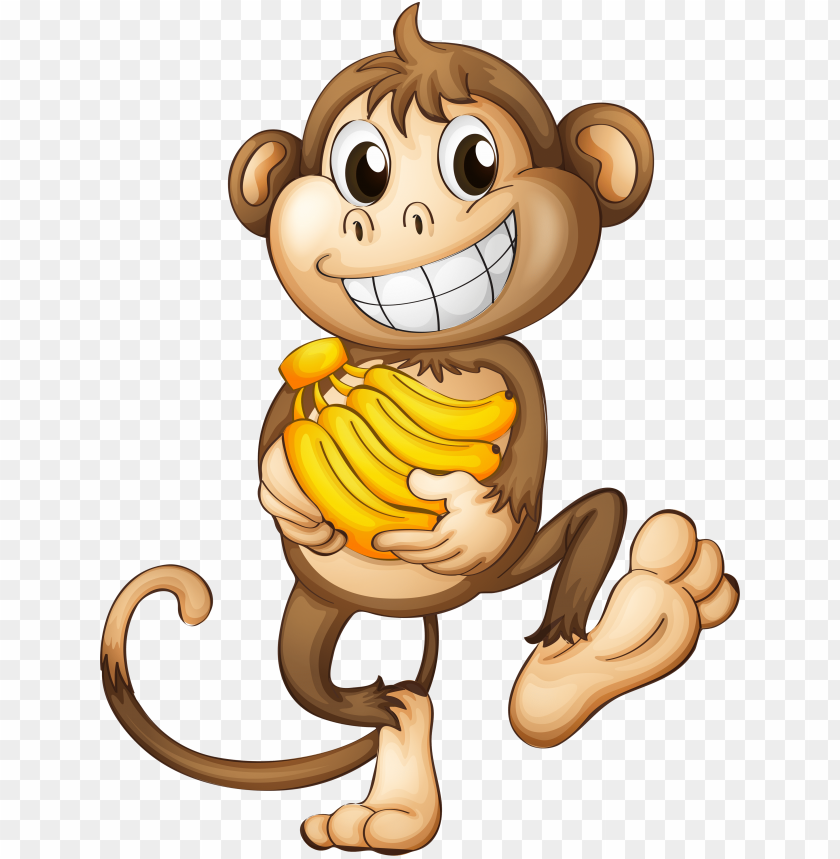 Detail Monkey Clipart Transparent Background Nomer 38