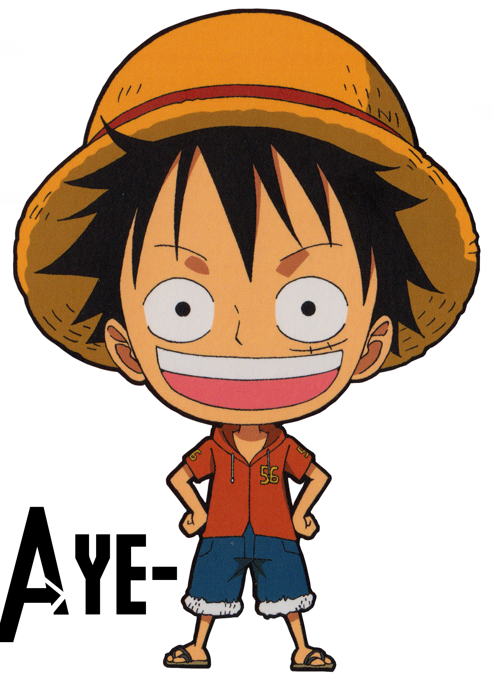 Detail Monkey D Luffy Chibi Nomer 3