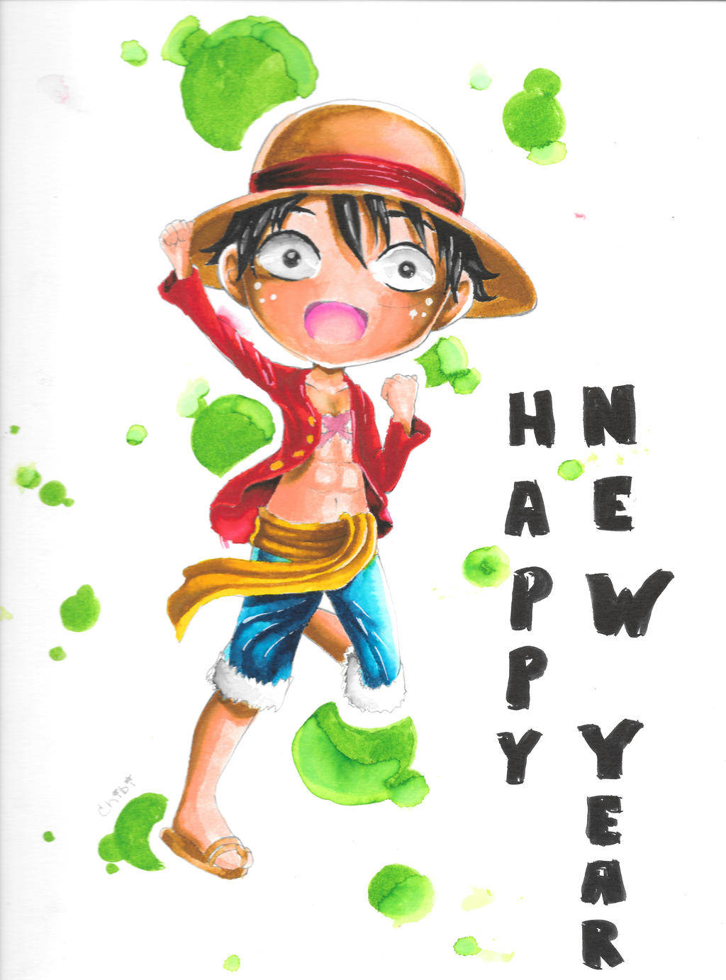 Detail Monkey D Luffy Chibi Nomer 44