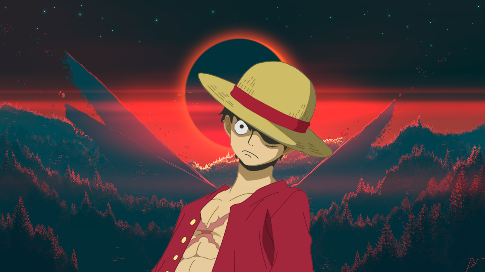 Detail Monkey D Luffy Cool Wallpaper Nomer 23