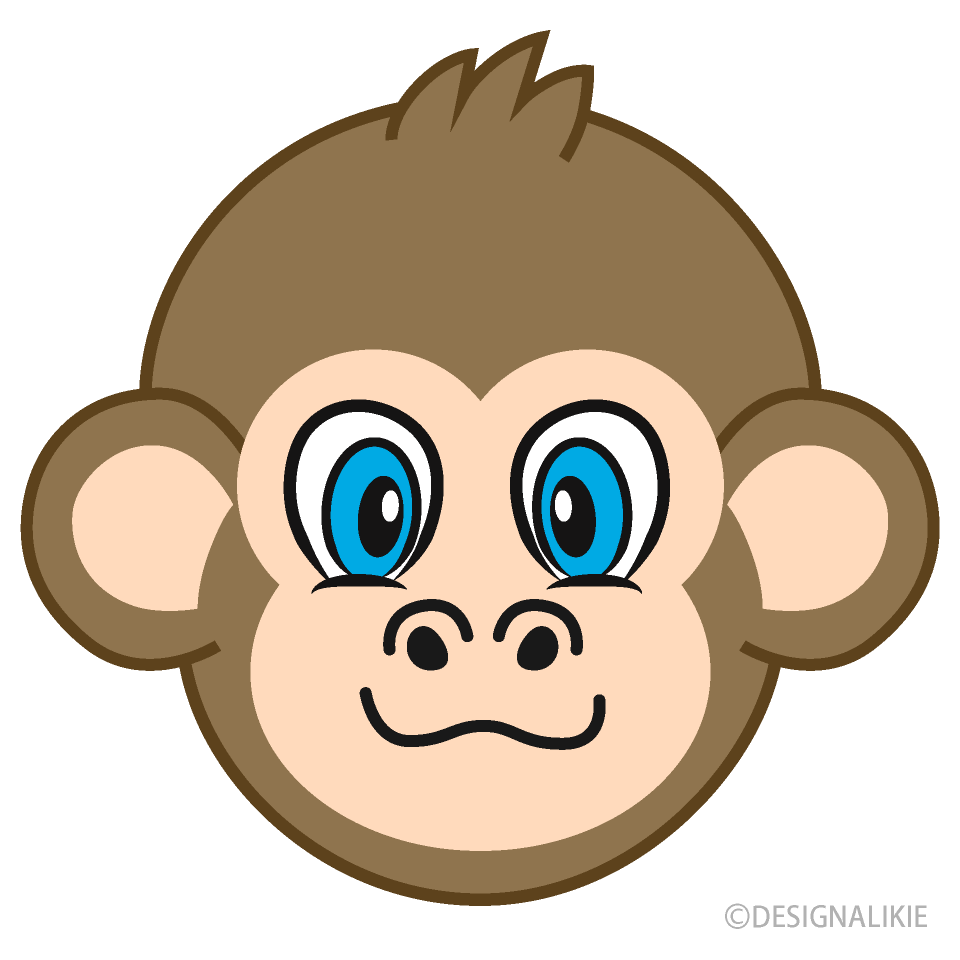 Detail Monkey Face Png Nomer 11