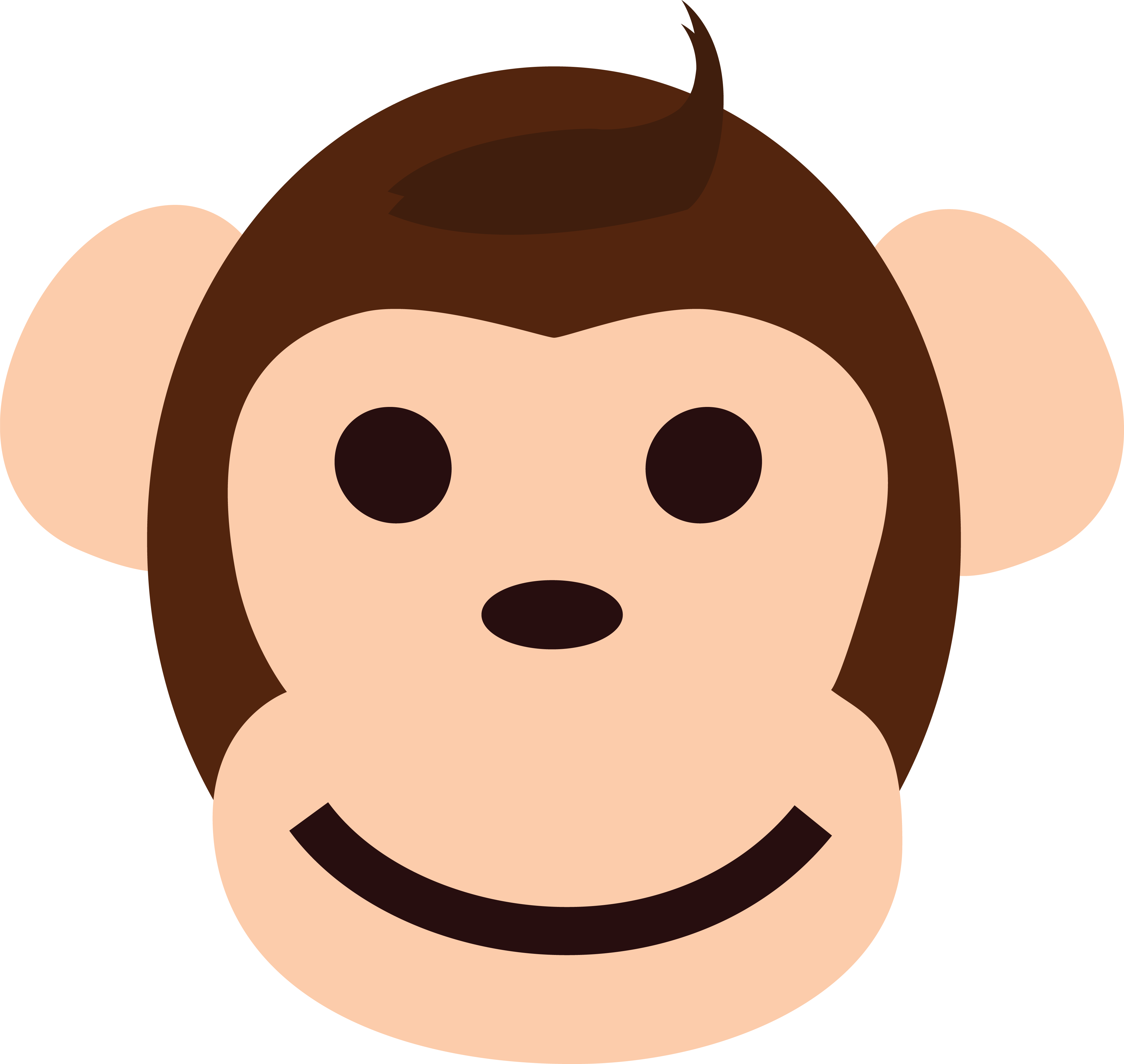 Detail Monkey Face Png Nomer 4