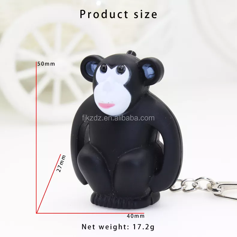 Detail Monkey Flashlight Keychain Nomer 8