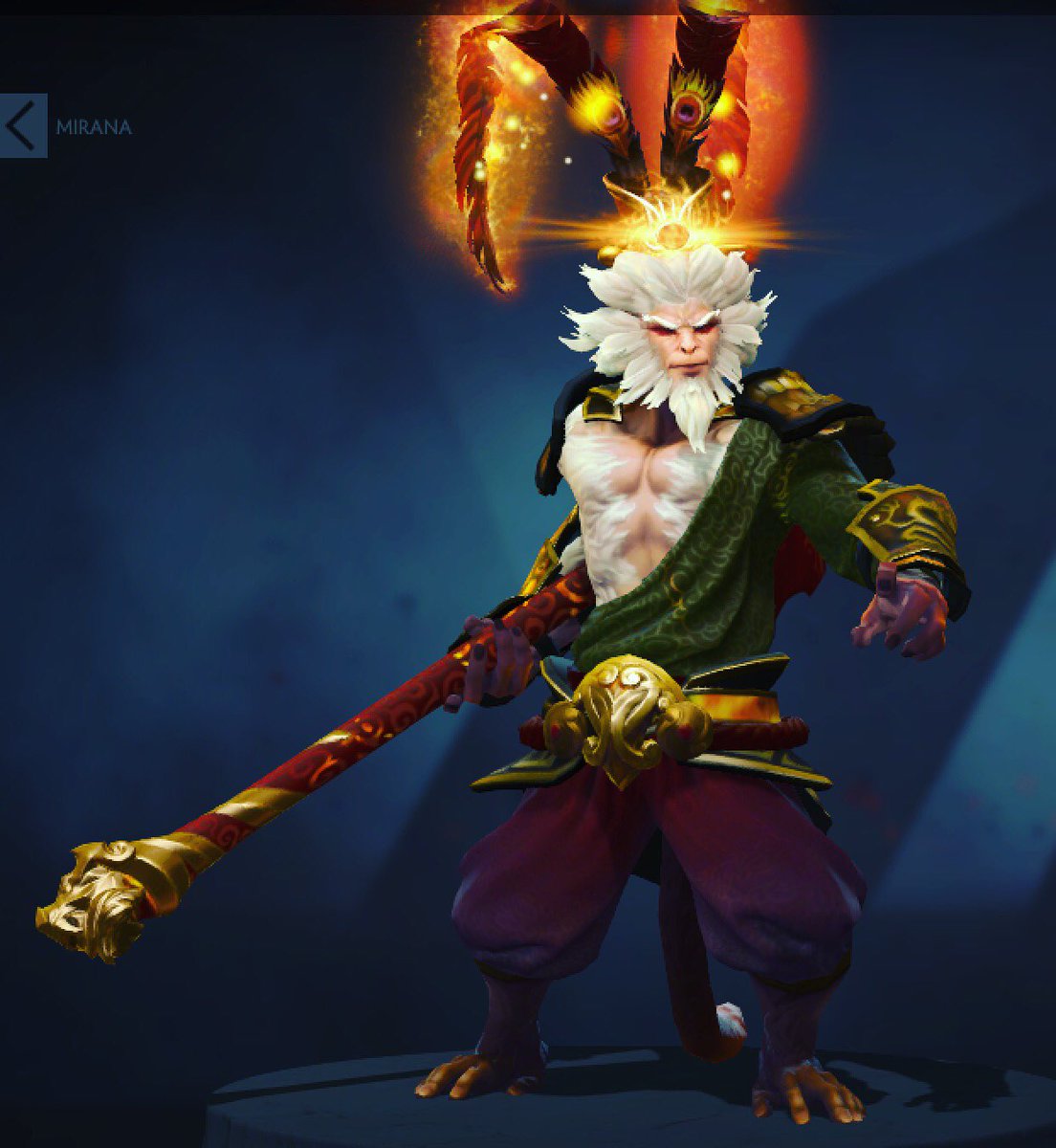 Detail Monkey King Arcana Nomer 12