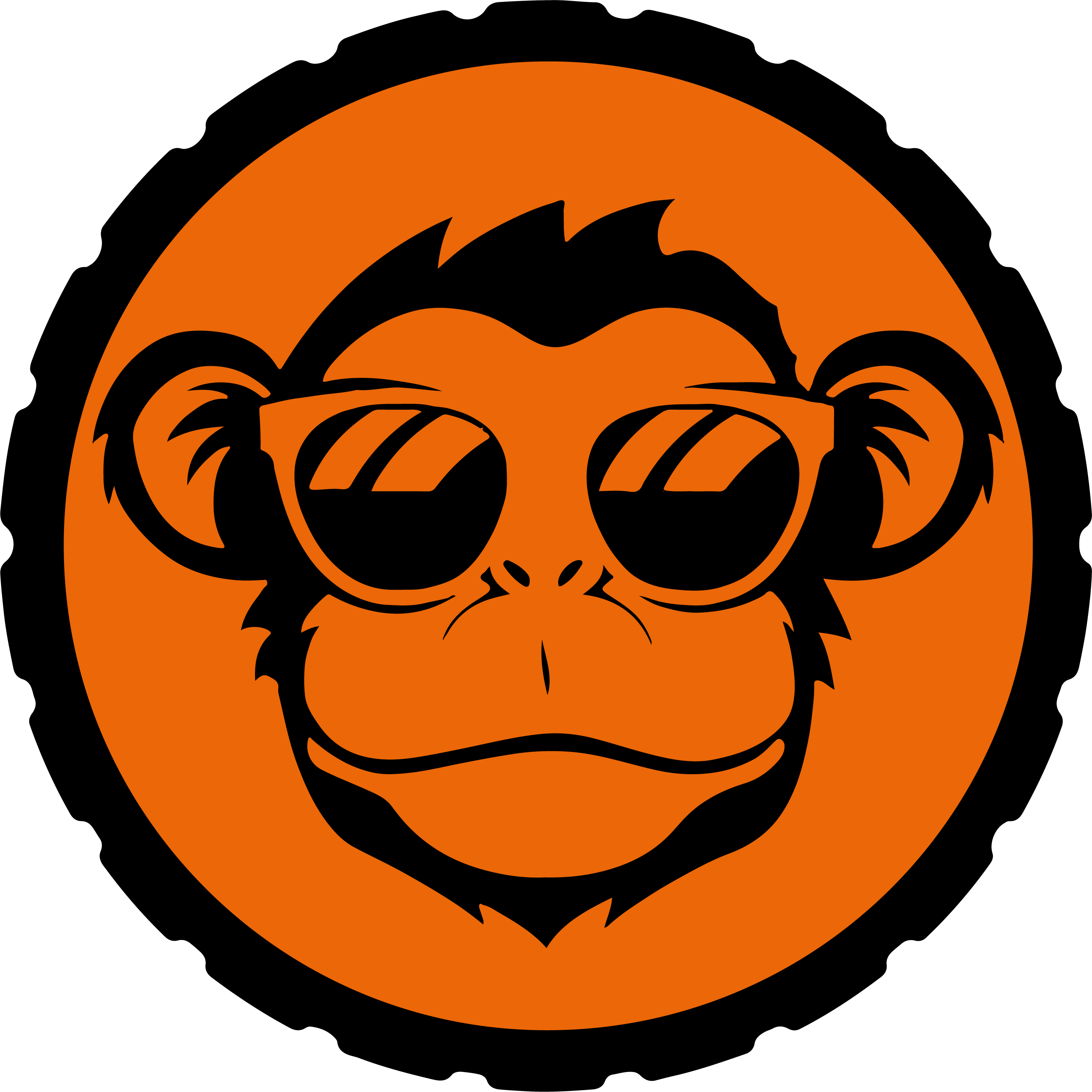 Detail Monkey Logo Png Nomer 6