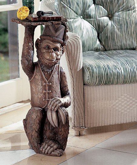 Detail Monkey Waiter Statue Nomer 41
