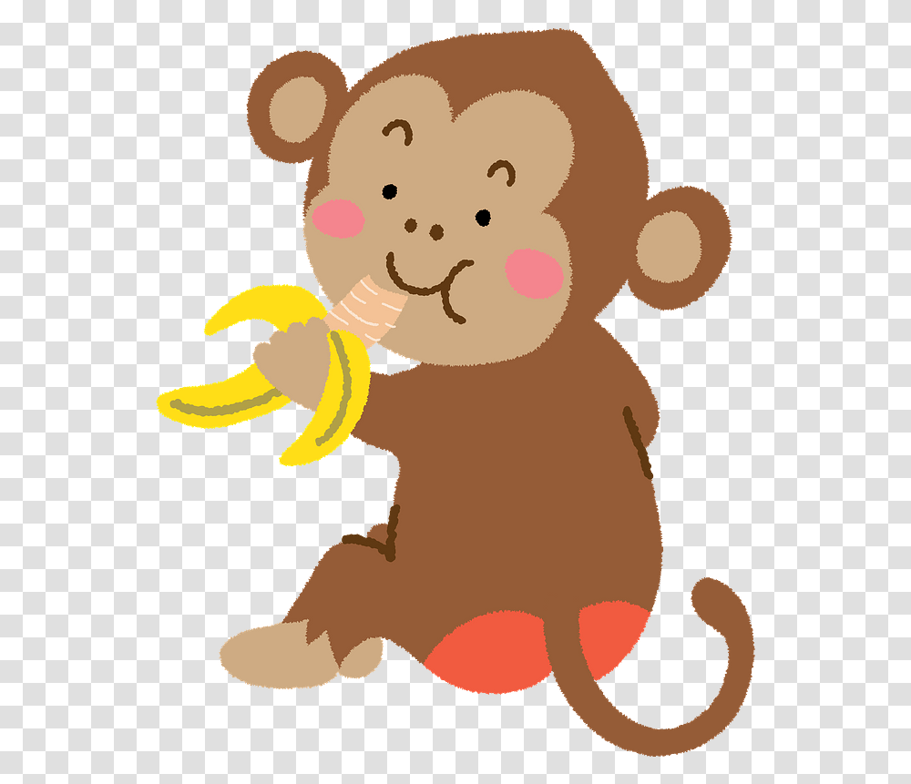 Detail Monkey With Banana Clipart Nomer 19