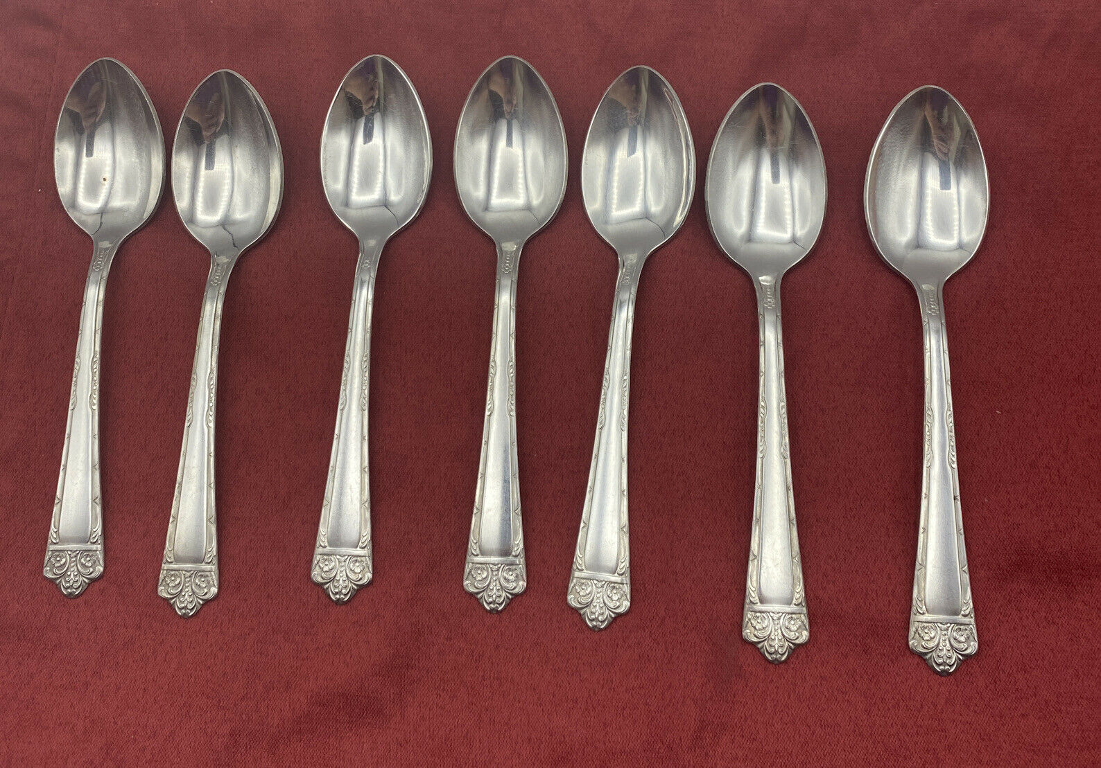 Detail Monroe Silver Co Spoon Nomer 18