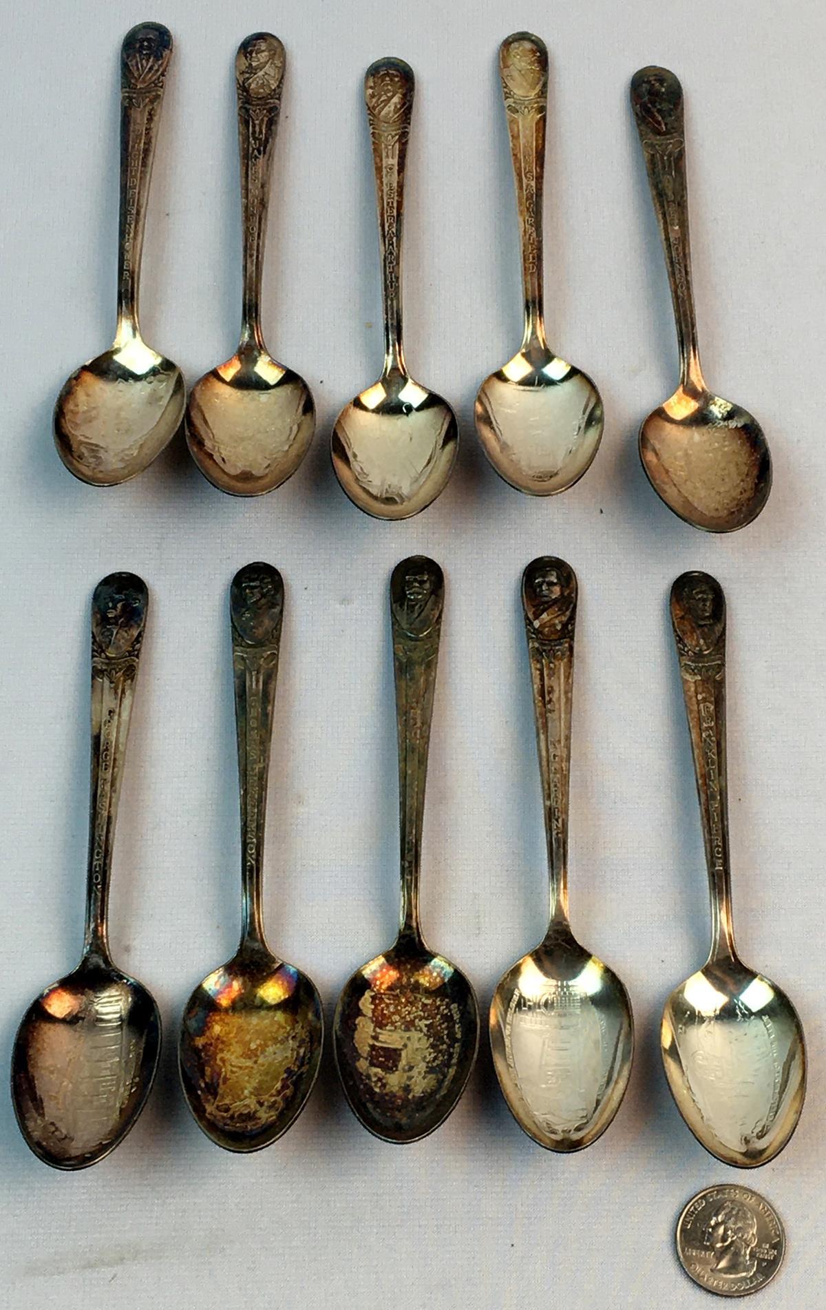 Detail Monroe Silver Co Spoon Nomer 59