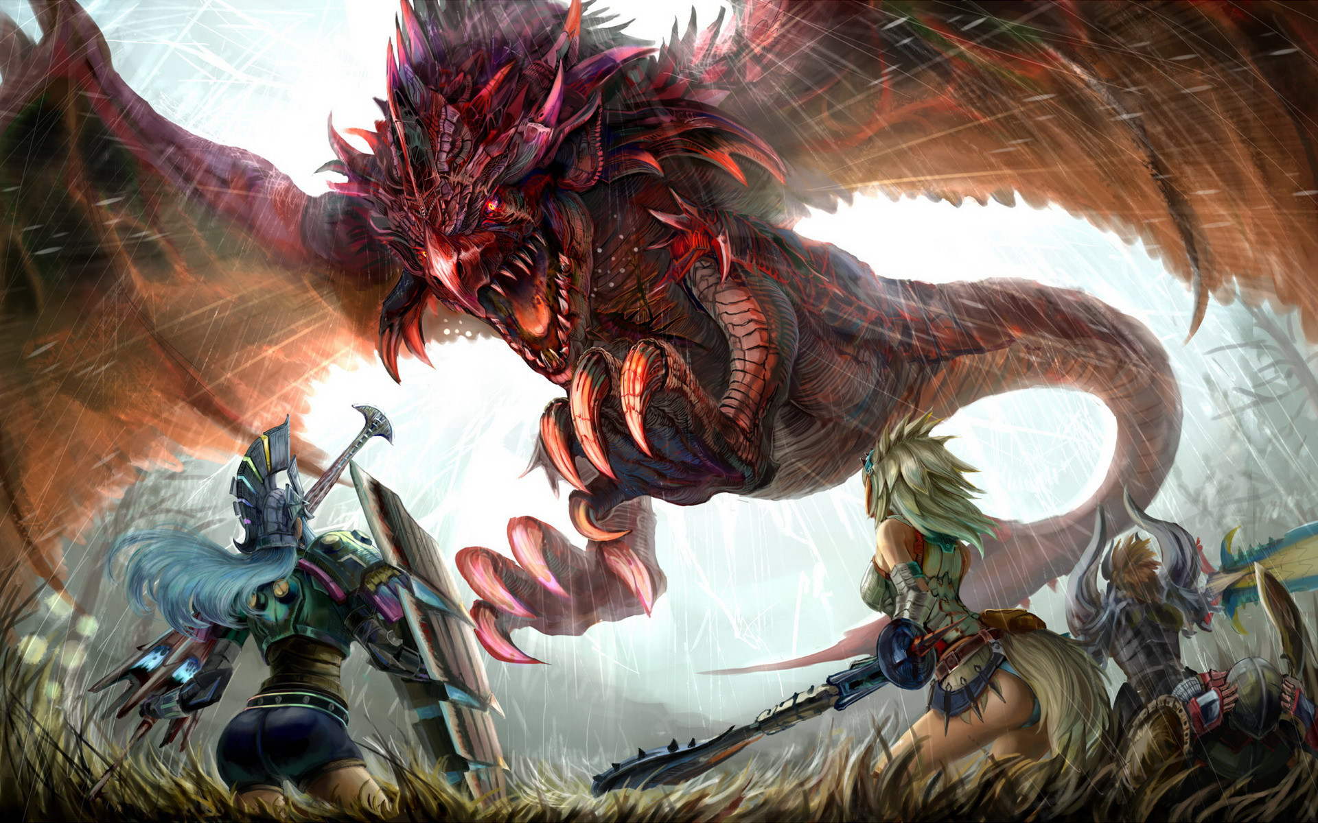 Detail Monster Hunter Hd Wallpaper Nomer 13