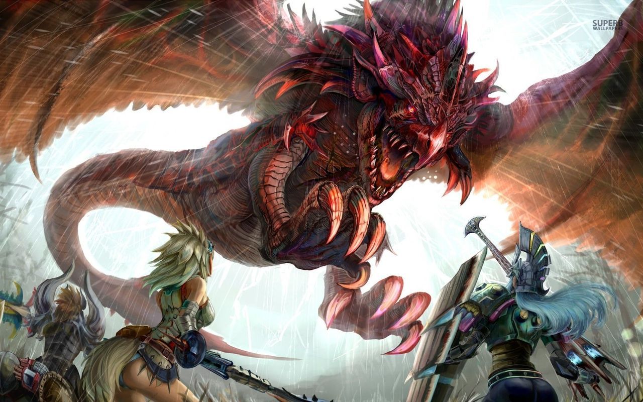 Detail Monster Hunter Hd Wallpaper Nomer 27