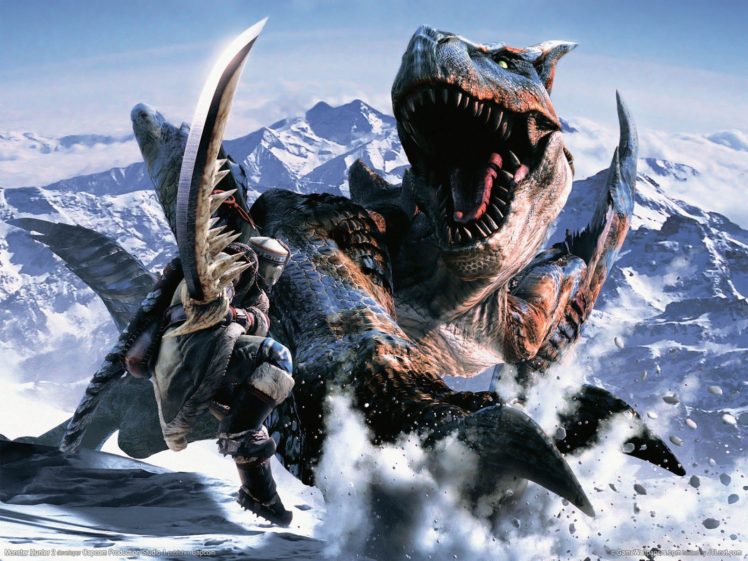 Detail Monster Hunter Hd Wallpaper Nomer 34