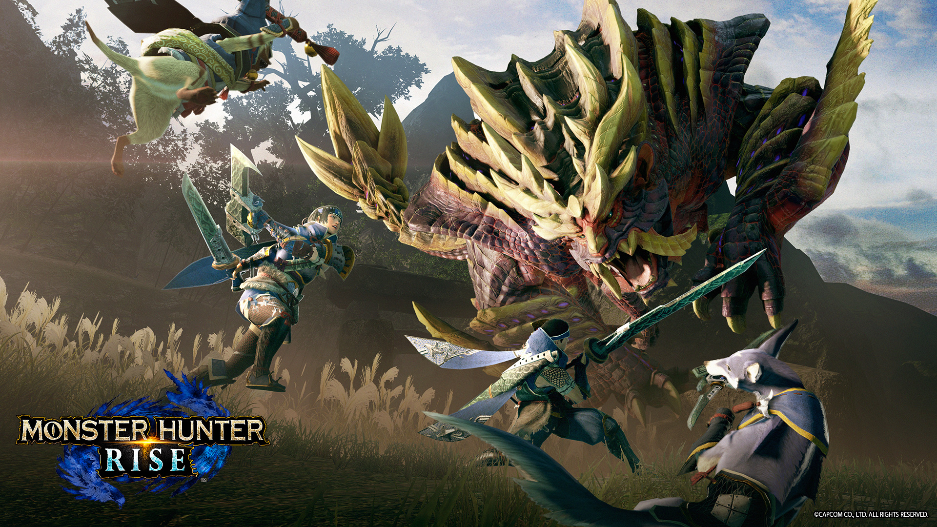 Detail Monster Hunter Hd Wallpaper Nomer 7