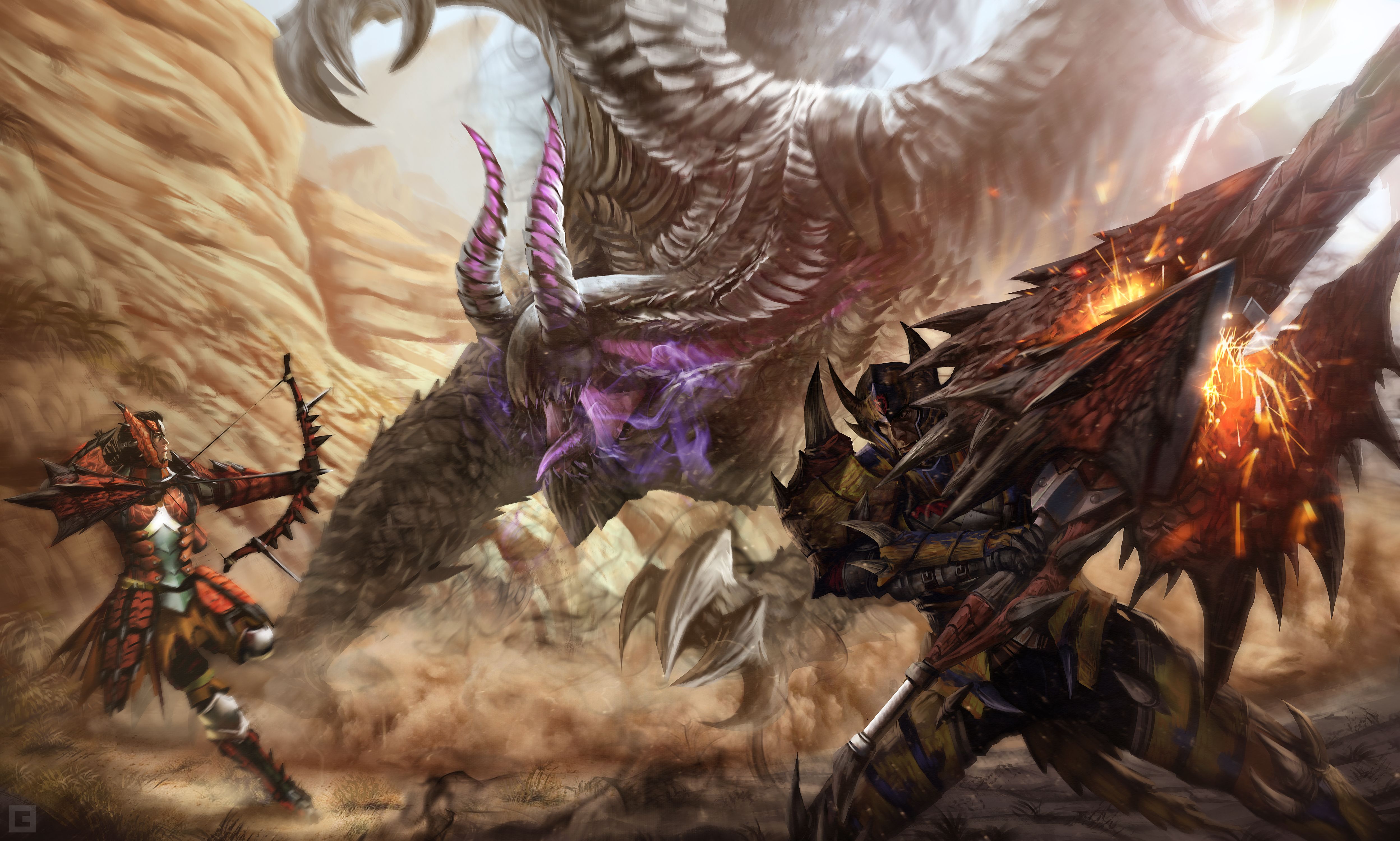 Detail Monster Hunter Wallpaper Nomer 9