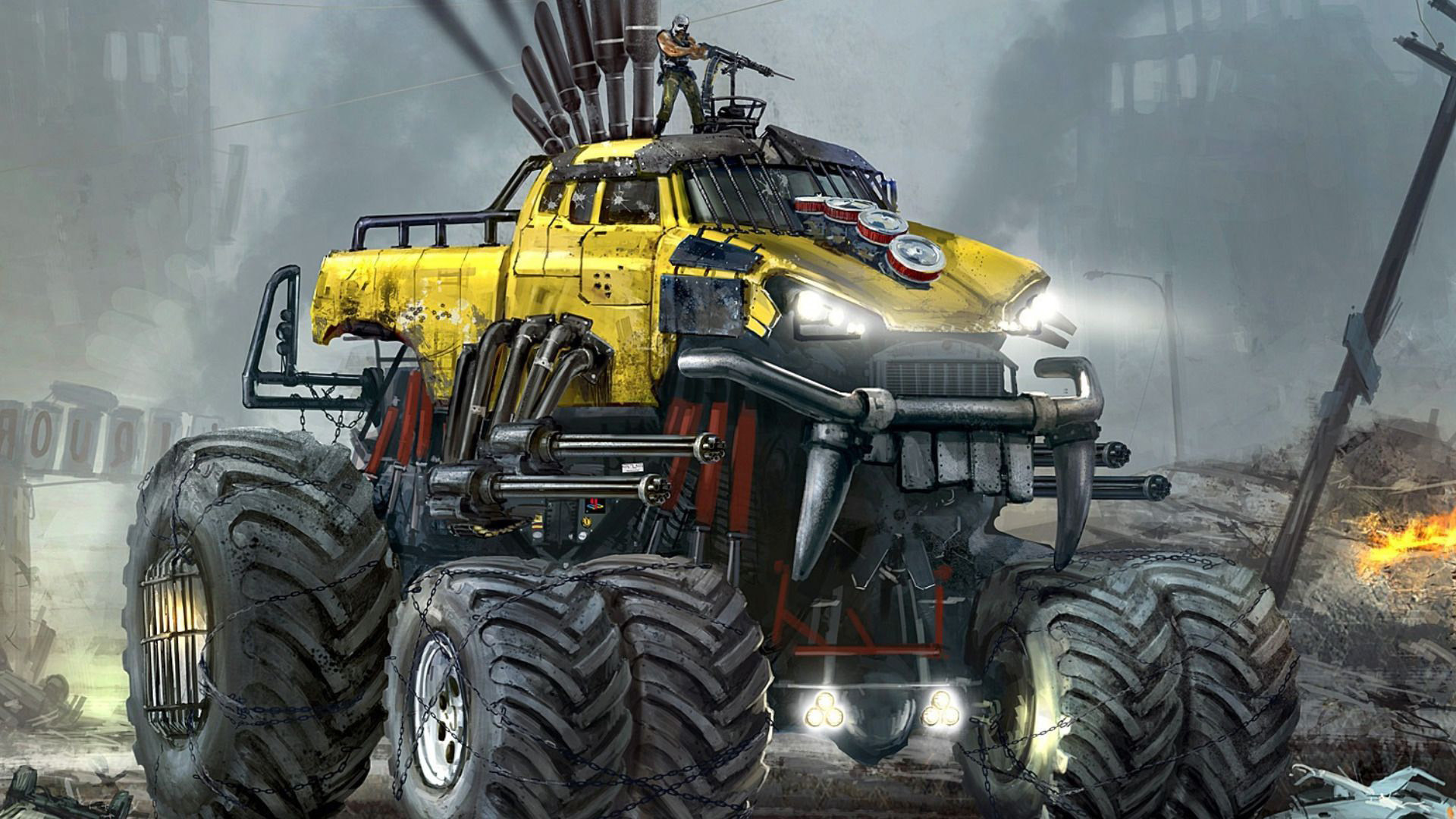 Detail Monster Truck Wallpaper Nomer 21