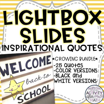 Detail Light Box Inspirational Quotes Nomer 11