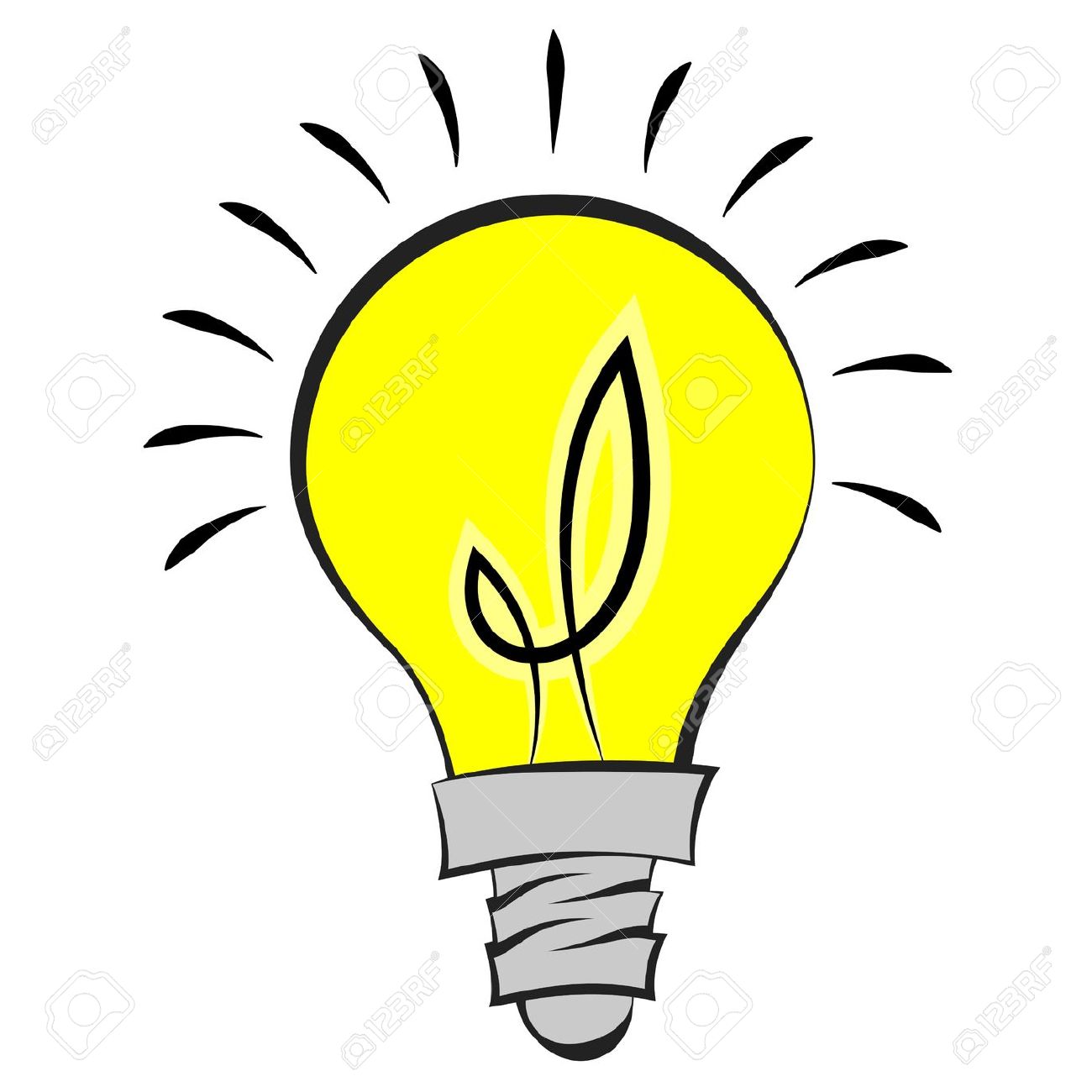 Detail Light Bulb Image Clipart Nomer 34