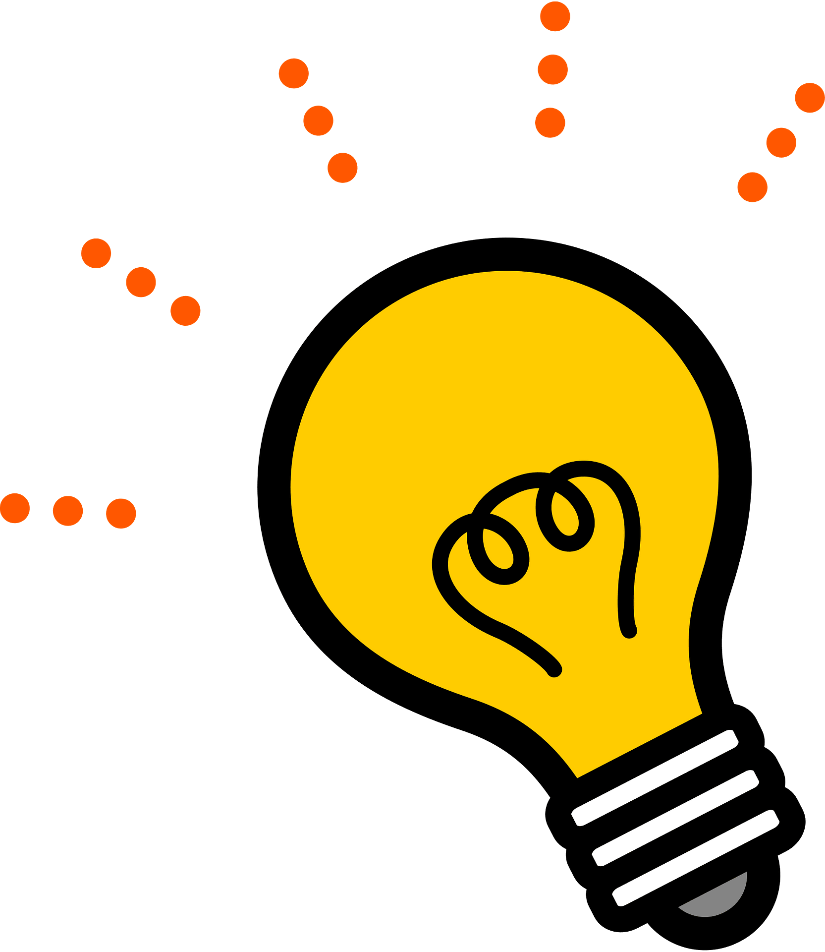 Detail Light Bulb Image Clipart Nomer 8