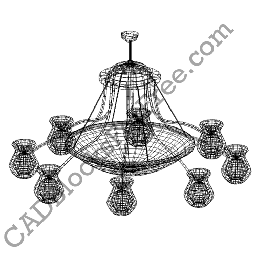 Detail Light Fixture Dwg Nomer 33