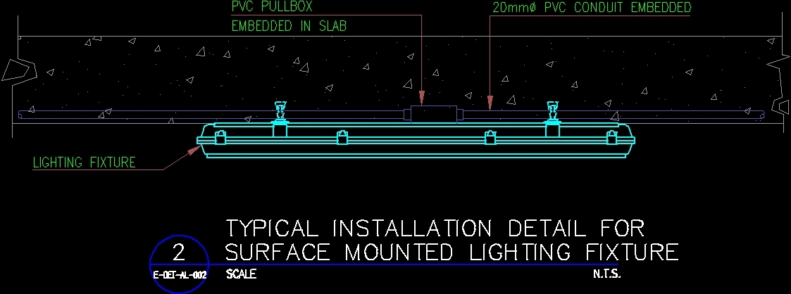 Detail Light Fixture Dwg Nomer 37