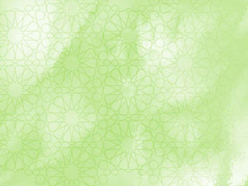 Detail Light Green Islamic Background Nomer 24