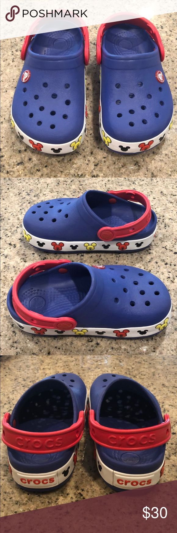 Detail Light Up Mickey Mouse Crocs Nomer 32