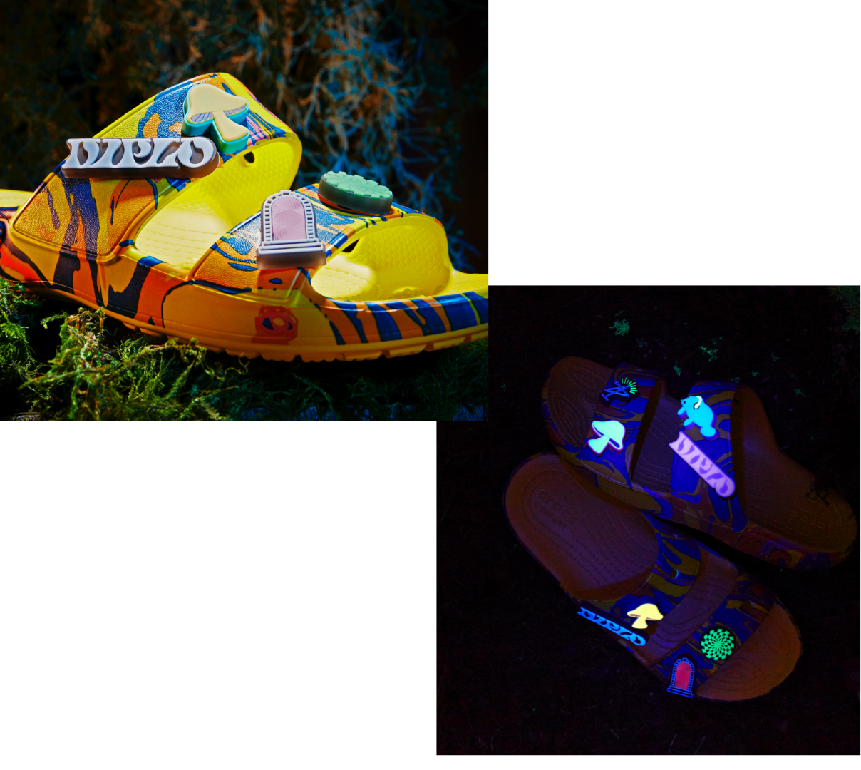 Detail Light Up Mushroom Crocs Nomer 24