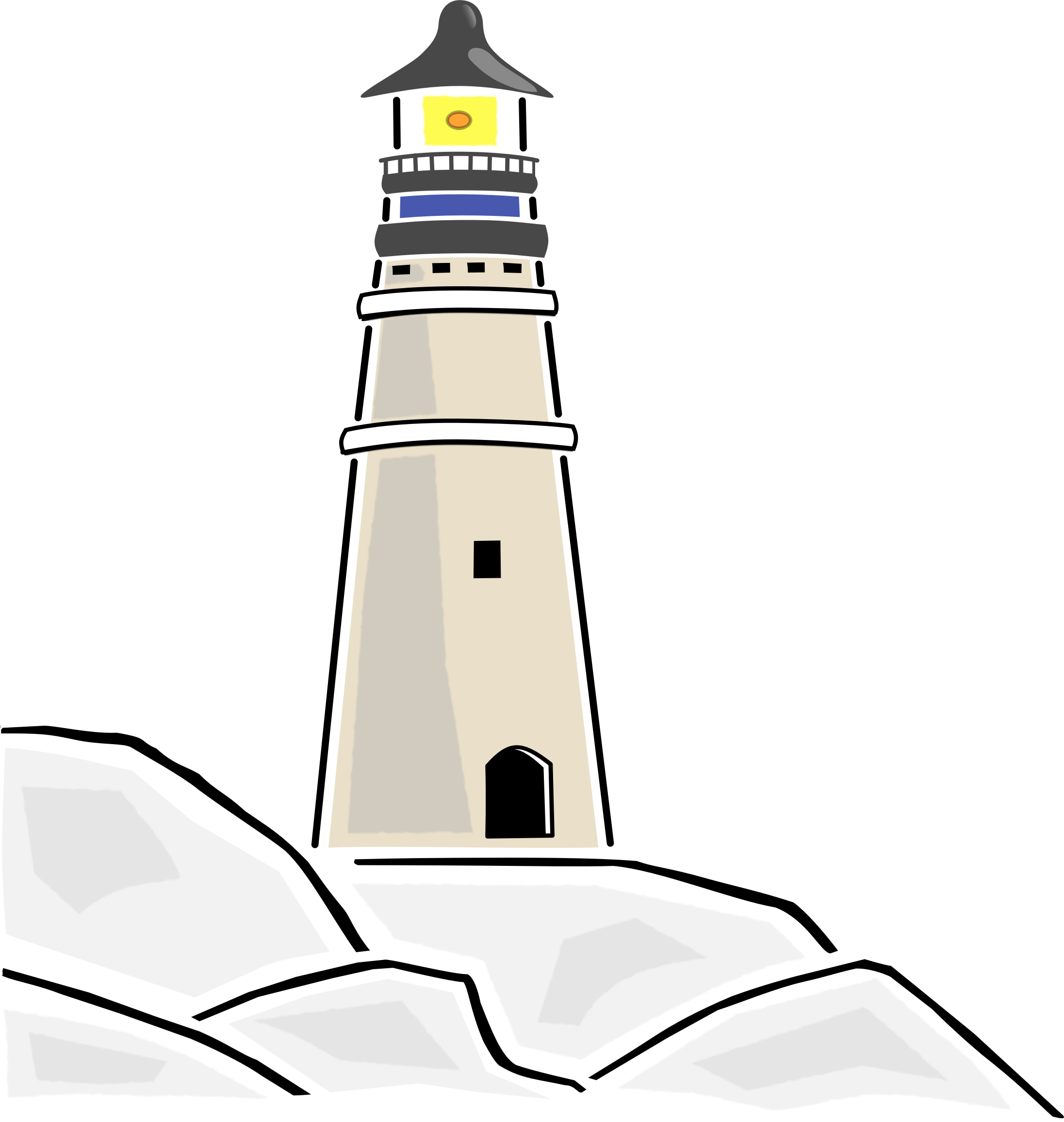 Detail Lighthouse Clipart Images Nomer 20