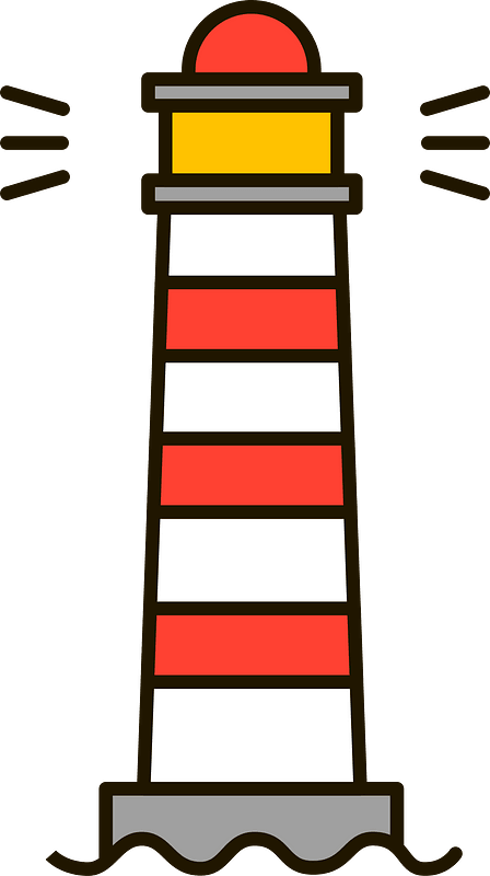 Detail Lighthouse Clipart Images Nomer 37