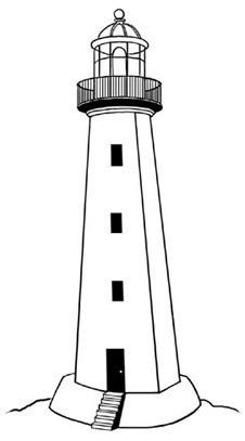 Detail Lighthouse Clipart Images Nomer 41
