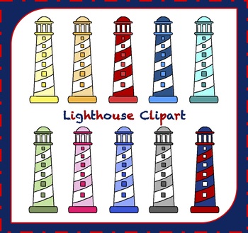 Detail Lighthouse Clipart Images Nomer 53