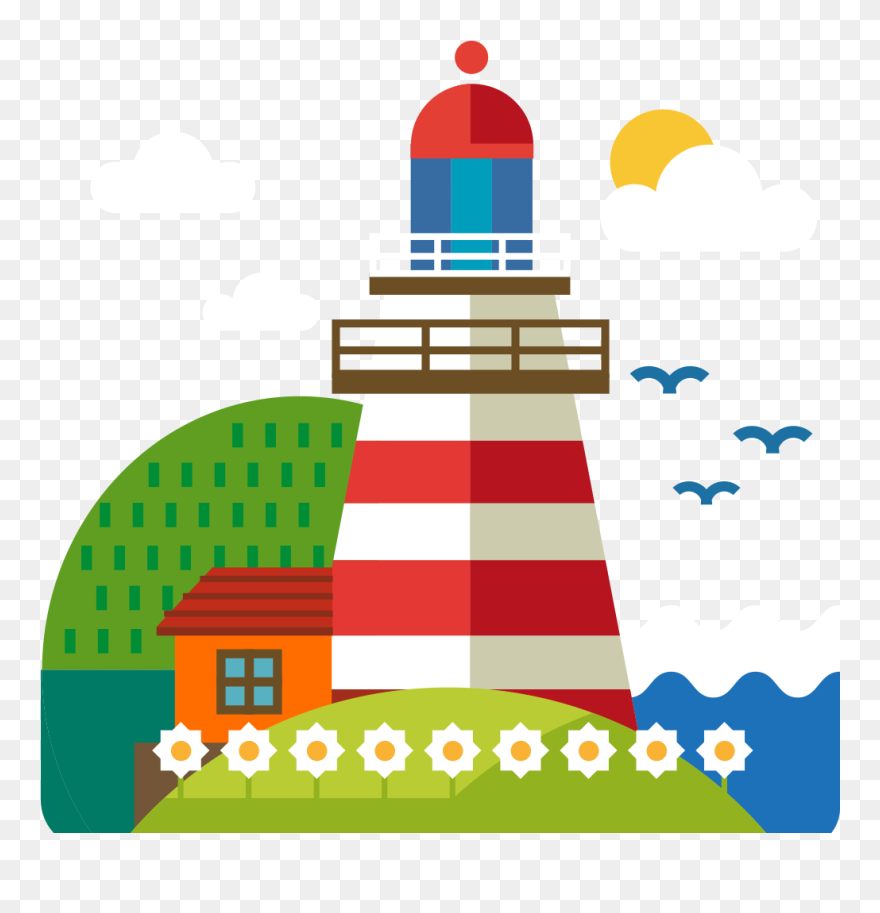 Detail Lighthouse Clipart Png Nomer 47