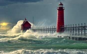 Detail Lighthouse Hd Wallpaper Nomer 35