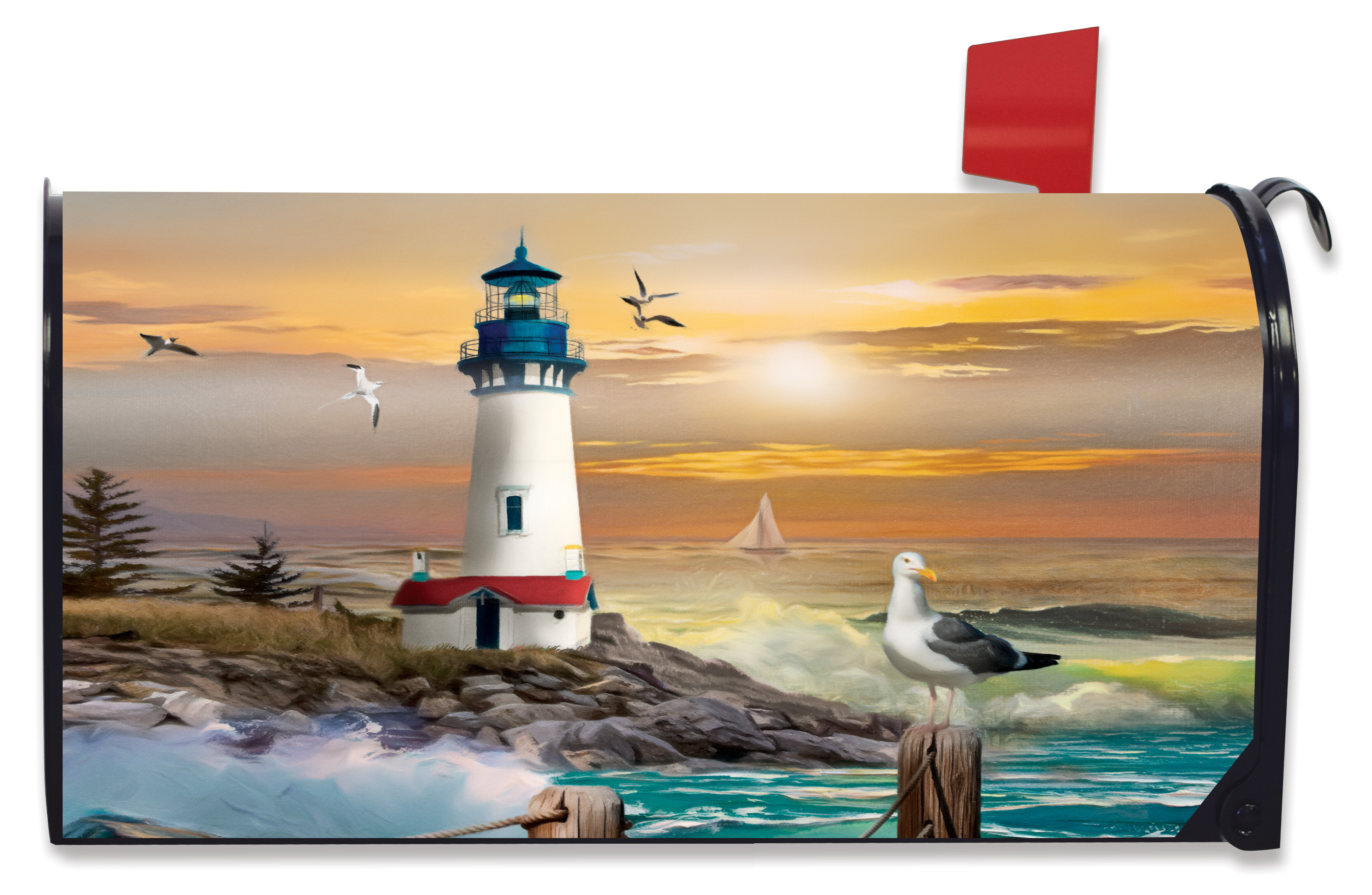 Detail Lighthouse Mailbox Kit Nomer 39