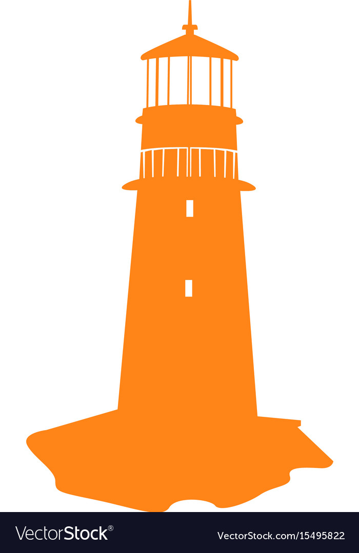 Detail Lighthouse Silhouette Clip Art Nomer 18