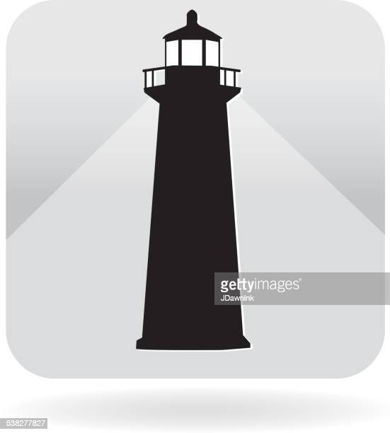 Detail Lighthouse Silhouette Clip Art Nomer 22