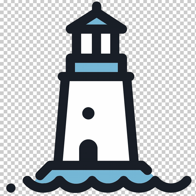 Detail Lighthouse Silhouette Clip Art Nomer 43