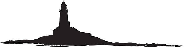 Detail Lighthouse Silhouette Clip Art Nomer 51